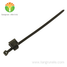 T50SOSEC5B Automobile Cable Tie Outside Serrated With Clip